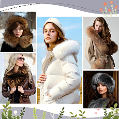 Artificial Wool Fur Collar&nbsp;AJEW-PH0008-64C