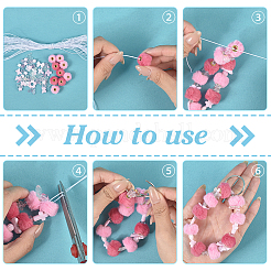 DIY Bracelets Making Kits&nbsp;DIY-PH0033-85