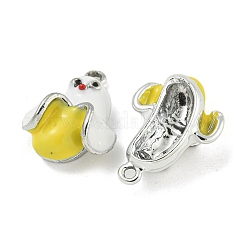 UV Plating Alloy Enamel Pendants&nbsp;FIND-M033-29P