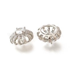 Brass Micro Pave Cubic Zirconia Pendants&nbsp;KK-M312-26P