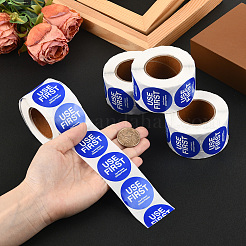 500Pcs Paper Adhesive Label Stickers&nbsp;STIC-WH20010-25E