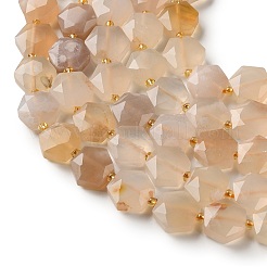 Natural Cherry Blossom Agate Beads Strands&nbsp;G-H344-B01-01