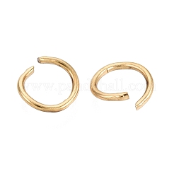 304 Stainless Steel Open Jump Rings&nbsp;STAS-Q113-8x1.0mm-02G