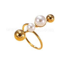 304 Stainless Steel Cuff Open Rings&nbsp;WG7B963-02