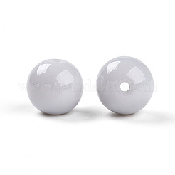 Opaque Solid Color Glass Beads&nbsp;X1-GLAA-N007-10mm-A08