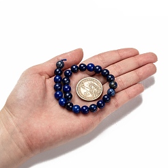 Natural Lapis Lazuli Beads Strands&nbsp;G-G087-8mm
