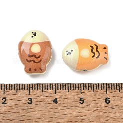 Baking Paint Alloy Beads&nbsp;AL-CBABBA2-01B