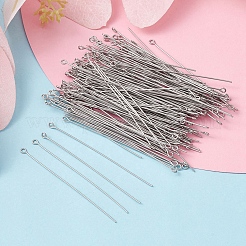 304 Stainless Steel Eye Pins&nbsp;STAS-YW0001-66