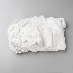 Cotton Embroidered Wavy Edge Flower Pattern Trimming&nbsp;DIY-WH0568-14