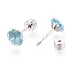 925 Sterling Silver Stud Earrings&nbsp;STER-N016-133A-P