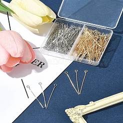 180Pcs 2 Colors Iron Eye Pins&nbsp;IFIN-FS0001-39