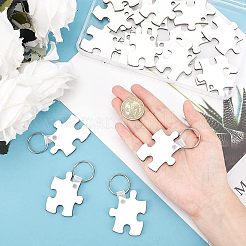 20 Sets Sublimation Blanks Keychains&nbsp;KEYC-CA0001-05