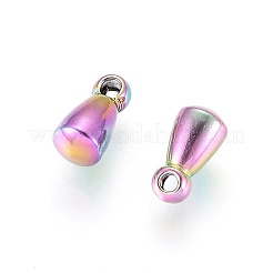 Ion Plating(IP) 304 Stainless Steel Charms&nbsp;STAS-E104-32M