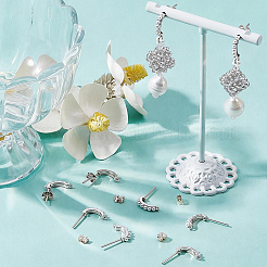 10Pcs Brass Stud Earring Findings&nbsp;KK-BBC0028-21