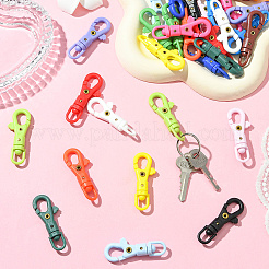 32Pcs 16 Colors POM Plastic Swivel Clasps&nbsp;FIND-SC0017-03
