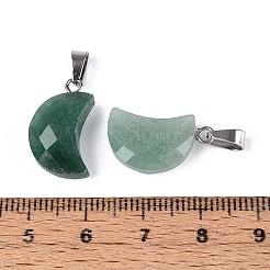 Natural Green Aventurine Pendants&nbsp;G-N349-02F-P