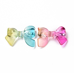 Two Tone Transparent Acrylic Beads&nbsp;OACR-P011-01A