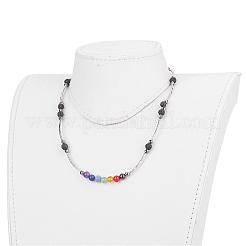 Yoga Chakra Jewelry&nbsp;NJEW-JN01947-01