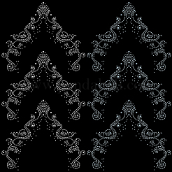 Glass Hotfix Rhinestone&nbsp;DIY-CY0001-01D