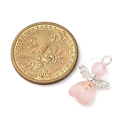 Frosted Transparent Acrylic Pendants&nbsp;PALLOY-JF04203-01