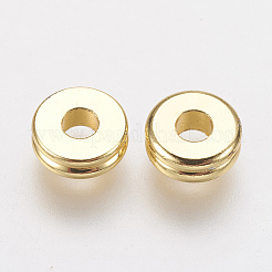 Brass Spacer Beads&nbsp;X-KK-F730-03G