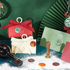 Brass Wax Seal Envelope Gift Seal&nbsp;AJEW-WH20172-001