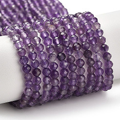 Natural Amethyst Beads Strands&nbsp;X-G-K373-B03-03