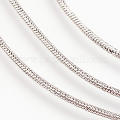 Brass Round Snake Chains&nbsp;CHC-C012-P