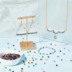 AHADERMAKER&reg 20 Strands 20 Colors Glass Beads Strands&nbsp;EGLA-GA0001-05