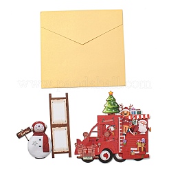 3D Pop Up Paper Greeting Card&nbsp;AJEW-P124-F02