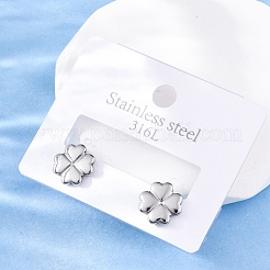 304 Stainless Steel Stud Earrings&nbsp;EJEW-Z098-06P