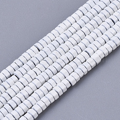 Spray Painted Non-magnetic Synthetic Hematite Beads Strands&nbsp;G-R468-02A-M