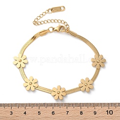 316 Surgical Stainless Steel Chain Bracelets&nbsp;BJEW-P349-02G