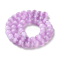 Natural Selenite Beads Strands&nbsp;G-B103-A01-02