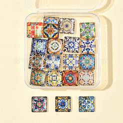 20Pcs Glass Cabochons&nbsp;GLAA-FS0002-57