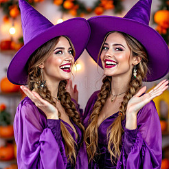 Hallowmas Alloy Enamel & Synthetic Turquoise Dangle & Stud Earring Sets&nbsp;EJEW-TA00709