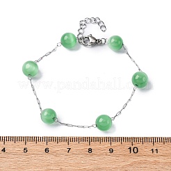 304 Stainless Steel Cable Chain Bracelets&nbsp;BJEW-C094-01P-04