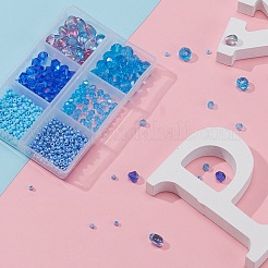 DIY Blue Series Jewelry Making Kits&nbsp;DIY-YW0003-05B