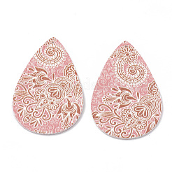 Imitation Leather Big Pendants&nbsp;FIND-N001-28B