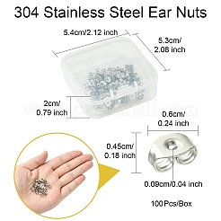 304 Stainless Steel Ear Nuts&nbsp;STAS-YW0001-01P