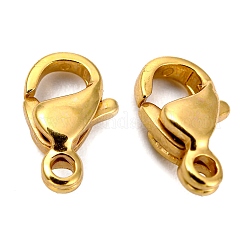 Polished 316 Surgical Stainless Steel Lobster Claw Clasps&nbsp;STAS-R072-12A-G