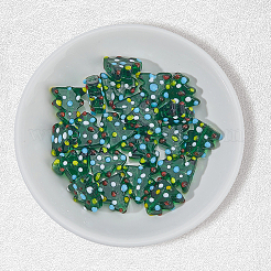 25Pcs Handmade Bumpy Lampwork Beads&nbsp;LAMP-PA0001-31