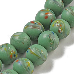 Handmade Lampwork Beads Strands&nbsp;BLOW-D006-07