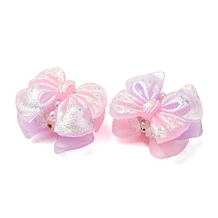 Luminous Opaque Resin & Rhinestone & Polymer Clay Beads&nbsp;RE-CBA1913-02D