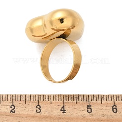304 Stainless Steel Adjustable Rings&nbsp;RJEW-M067-01G