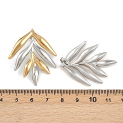 304 Stainless Steel Stud Earrings&nbsp;EJEW-K313-01GP