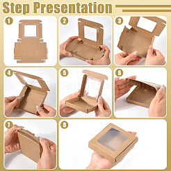Cardboard Paper Packaging Gift Boxes&nbsp;CON-WH0095-247A