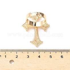 Adjustable Alloy Rhinestones Finger Rings for Women&nbsp;LS-RJEW-V004-06KCG