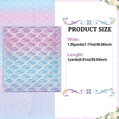 Polyester Mesh Fabric&nbsp;DIY-WH0308-683A