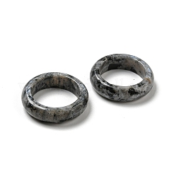 Natural Labradorite Plain Band Ring&nbsp;RJEW-P044-01C-01